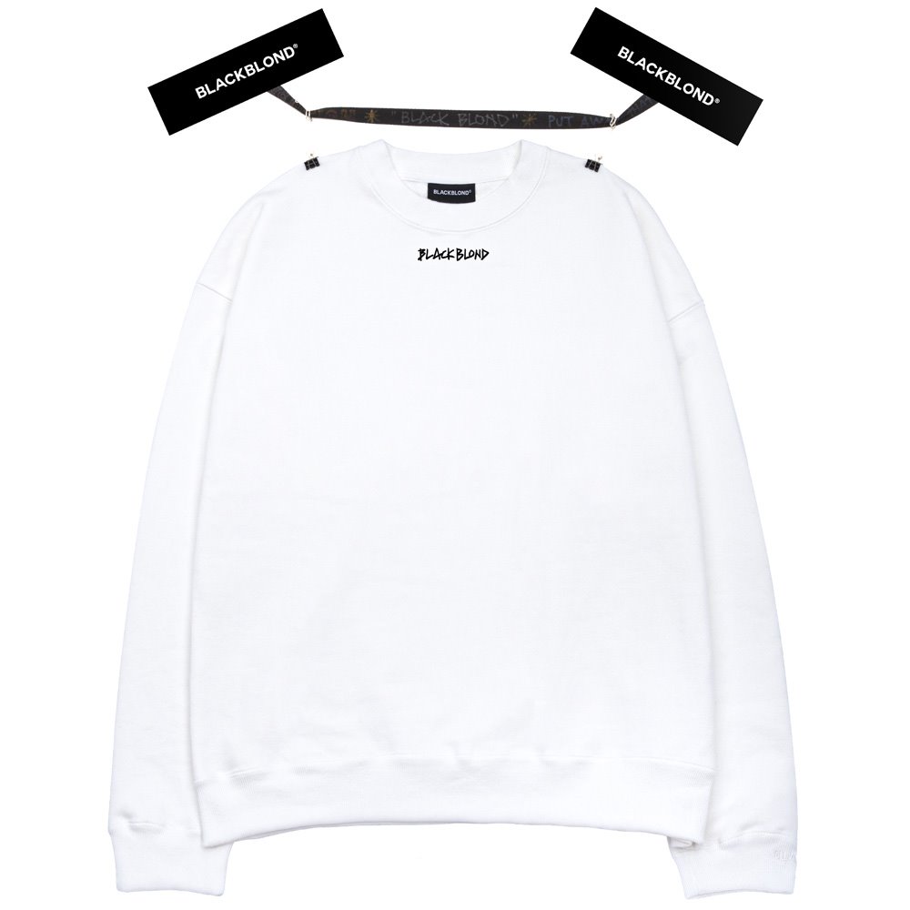 BBD Innocent Crime Crewneck Sweatshirt (White)