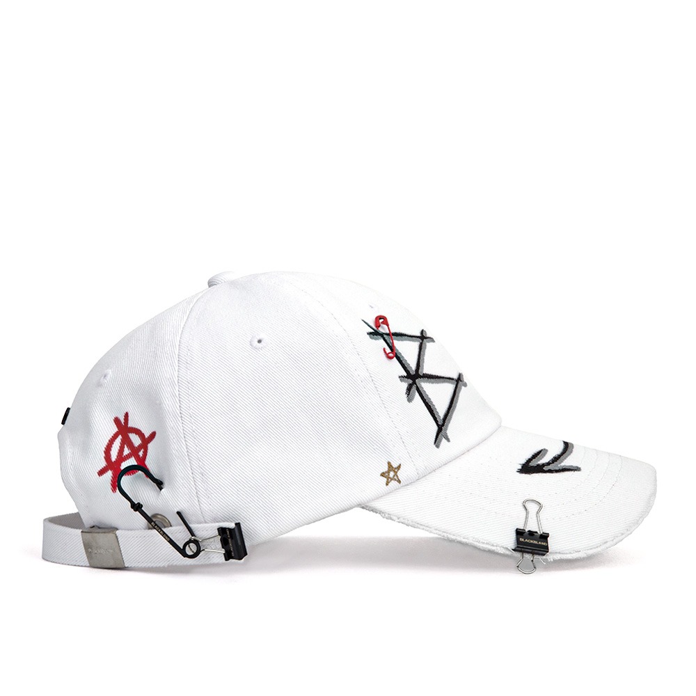 BBD Double Face Plate Logo Cap (White)