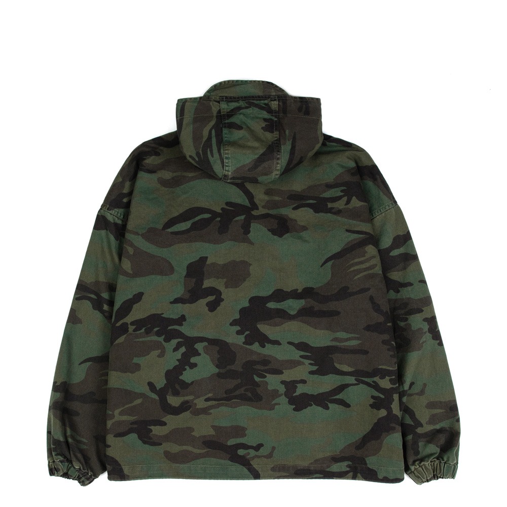 BBD Disorder Patch Camo Zip Up Hood Jacket (Khaki)
