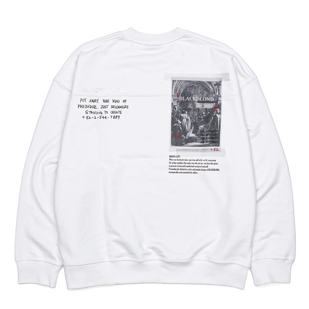 BBD 1982 No Sympathy Sweatshirt (White)